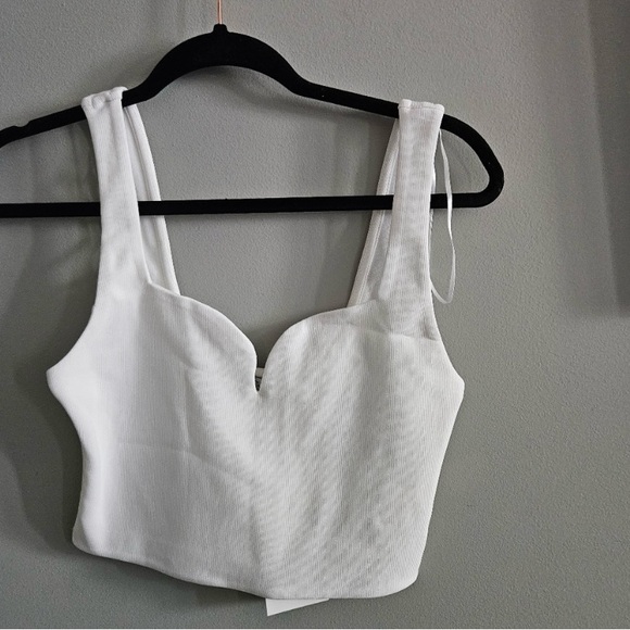 ZARA white crop top - Picture 2 of 6